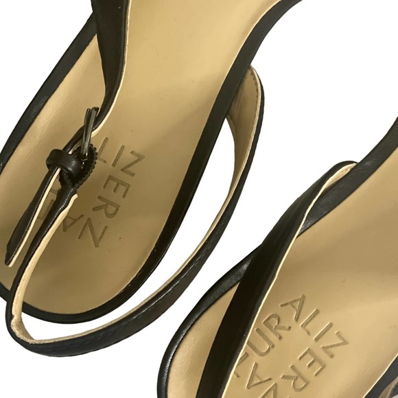 Naturalizer banks, black leather, flat size 11M - Picture 5 of 10